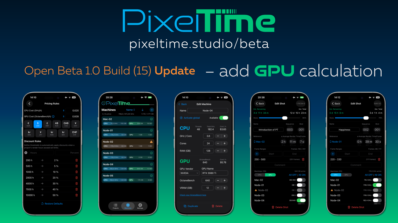 Open Beta — 1.0 Build (15) – add GPU calc.